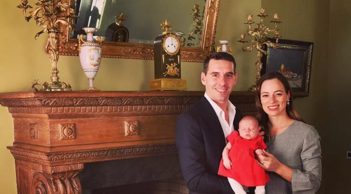 Fostul principe Nicolae al României și-a botezat fetița. Primele imagini de la eveniment