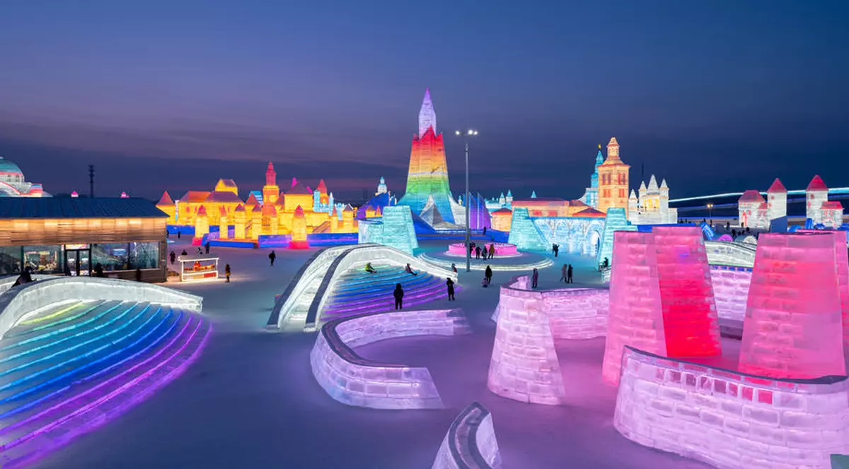 Ice and Snow Festival, Harbin, China