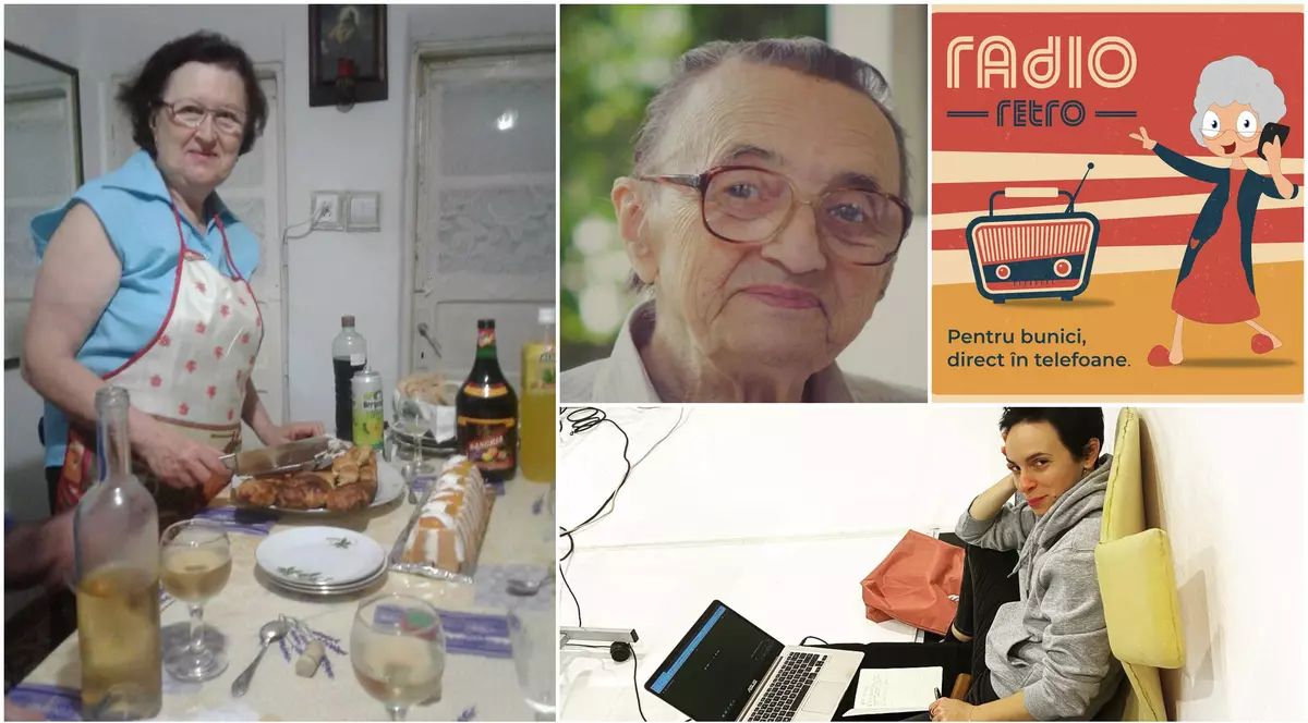 30 de bunici au ajuns să facă podcasturi despre rețete, croitorie, cosmetică sau bricolaj: domnul Ioan nu lasă nimic stricat, doamna Mihaela e inspirată de Coco Chanel