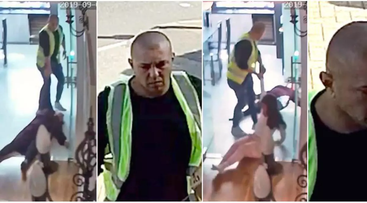 VIDEO | Românul care a bătut fără milă trei femei la ele în casă și i-a șocat pe polițiști a fost prins. 20.000 de lire era recompensa pentru capturarea lui