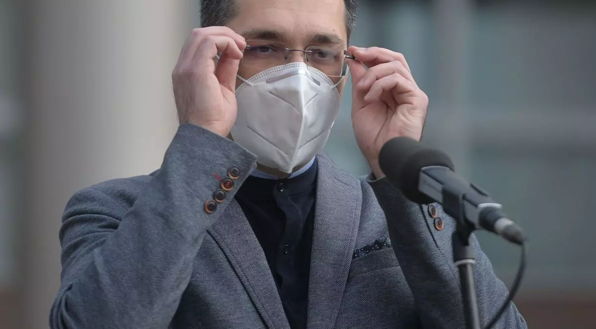 Ce a răspuns Voiculescu, întrebat de ce nu a fost la conferinţa de luni, cu Arafat și Cîțu