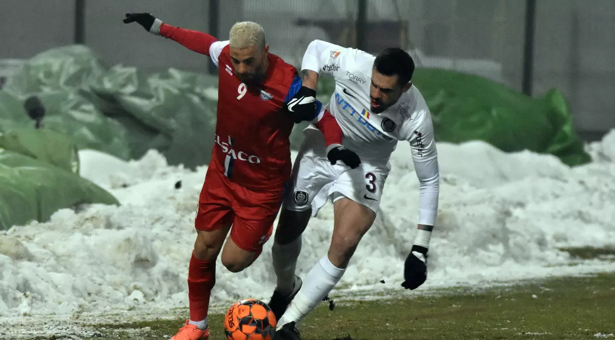 Liga 1, etapa a 22-a. CFR Cluj, eșec în meciul de la Botoșani. FCSB a pierdut cu Academica Clinceni