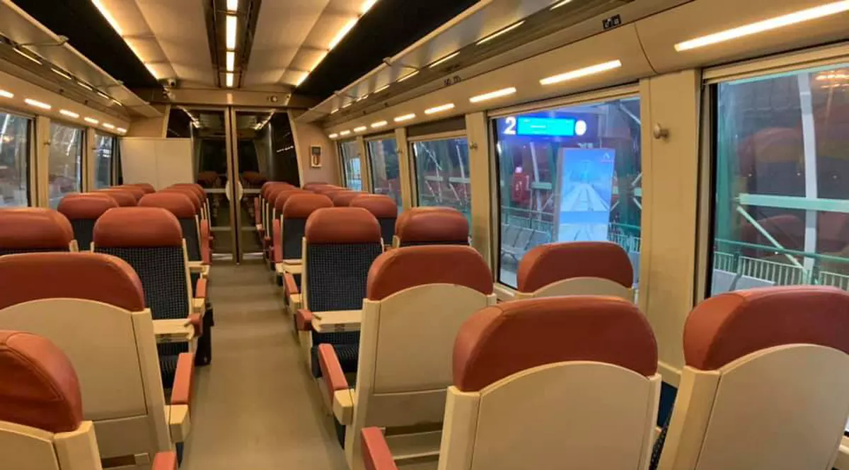 Surpriza unui român care a mers cu trenul de la Otopeni la Gara de Nord: „Ce e greşit la linia asta?!”