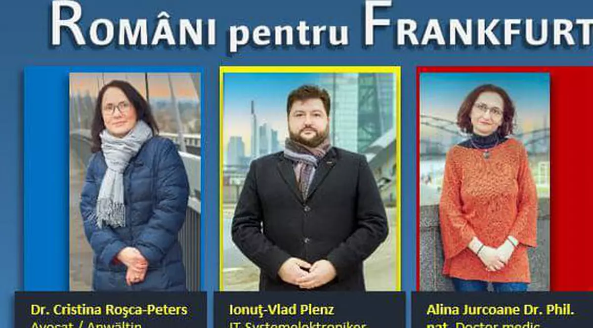 Românii din Frankfurt și-au făcut partid și își încearcă norocul la alegerile locale din Germania, de azi: „Nu e destul să ne plângem pe Facebook”