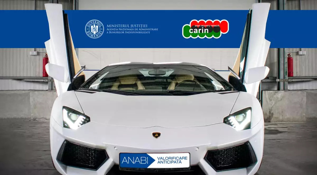 Un Lamborghini de 150.000 euro, cel mai scump bun din depozitul agenției care administrează ceea ce se confiscă de la infractori