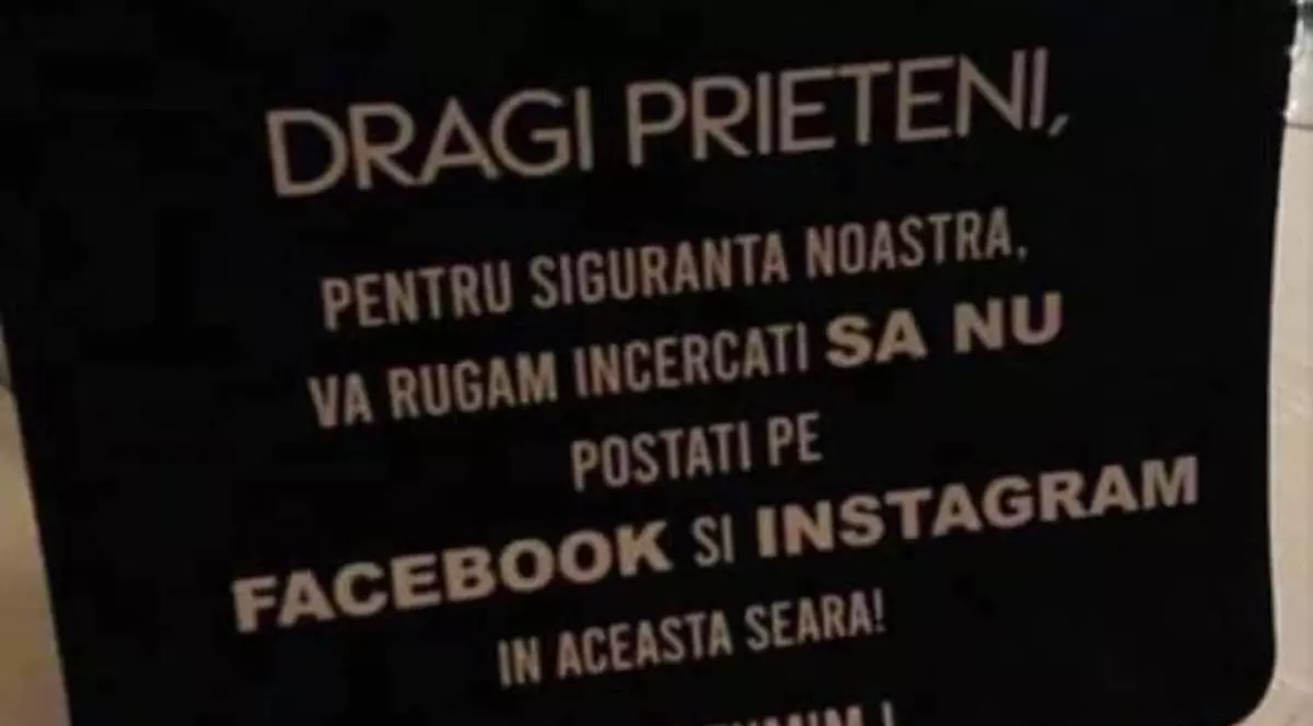 Mesaj pentru participanții la o petrecere interzisă dintr-un local de lux din București: „Pentru siguranța noastră, nu postați pe Facebook”