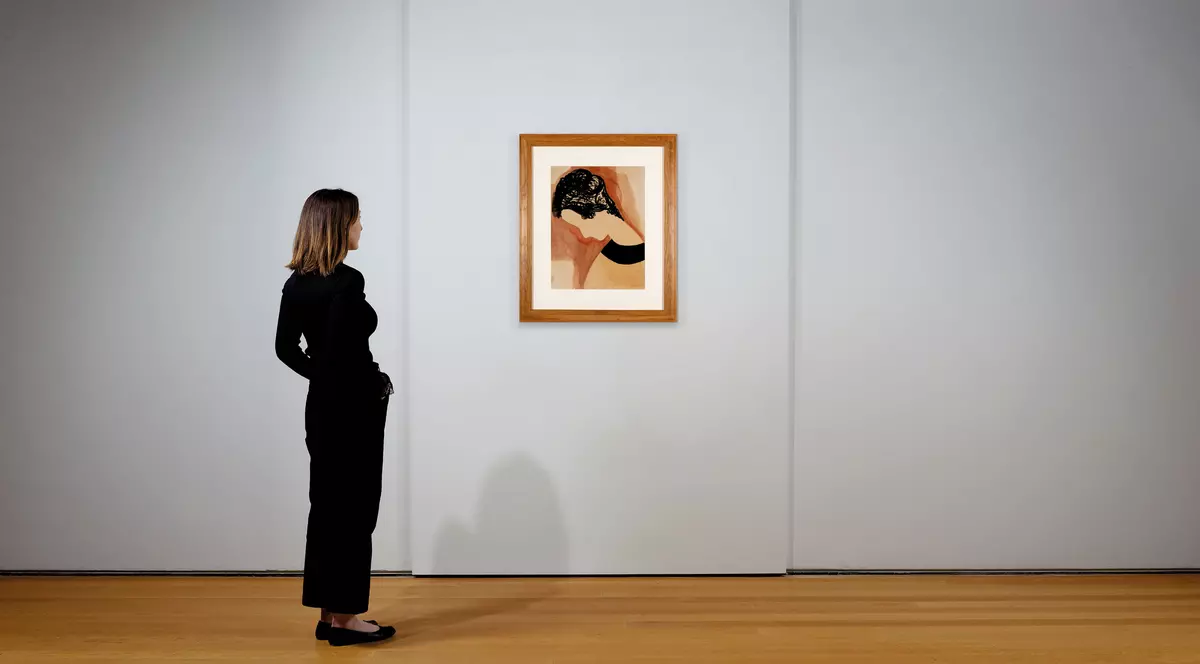 O pictură semnată de Constantin Brâncuși a fost vândută la Londra cu 350.000 de lire sterline