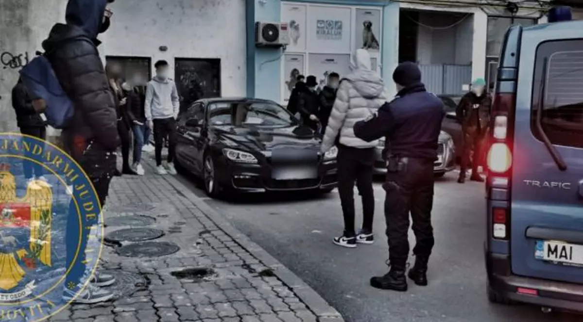 Majorat organizat în spatele blocurilor, întrerupt de jandarmii din Dâmbovița. Zeci de tineri, sancționați
