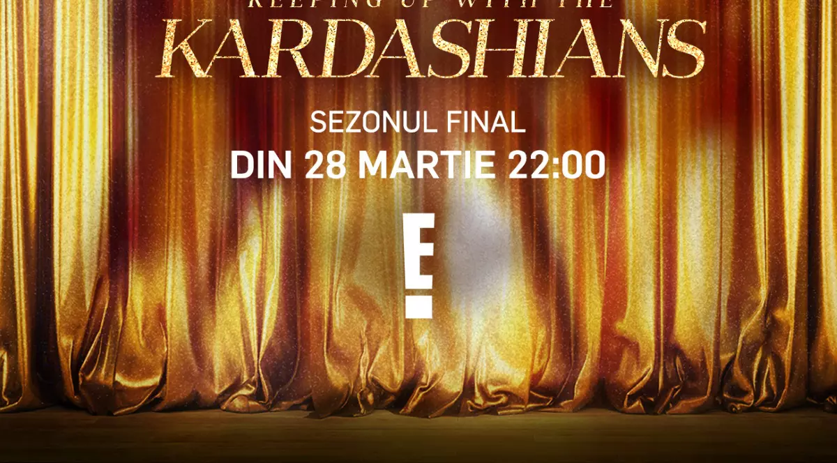 Cel mai cunoscut reality show american ajunge la final ultimul sezon "Keeping up with the Kardashians" începe la E! în 28 martie (Publicitate)