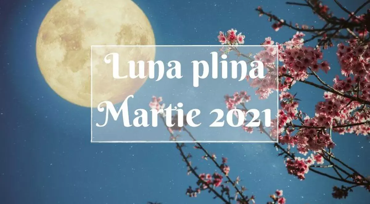 Luna plina Martie 2021