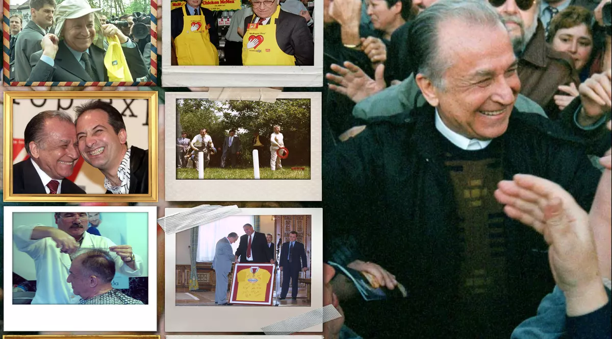 FOTO | Ion Iliescu la 91 de ani. 10 imagini memorabile cu fostul președinte: vânzător la McDonald's, o vizită la frizer sau o întâlnire cu Rică Răducanu