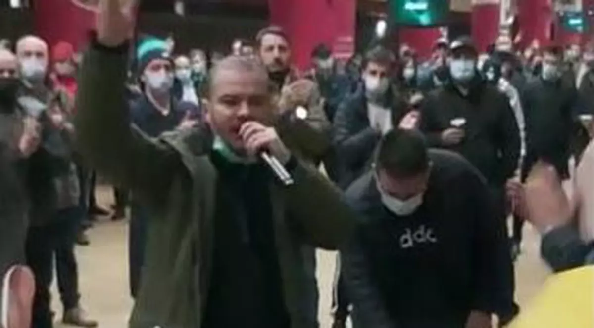 Protest Metrou (foto Captura HotNews.ro)