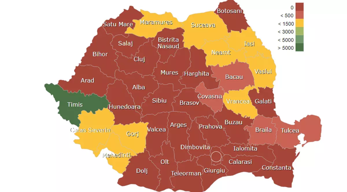 Unde mai sunt locuri libere la vaccinare. În județul Timiș, record absolut