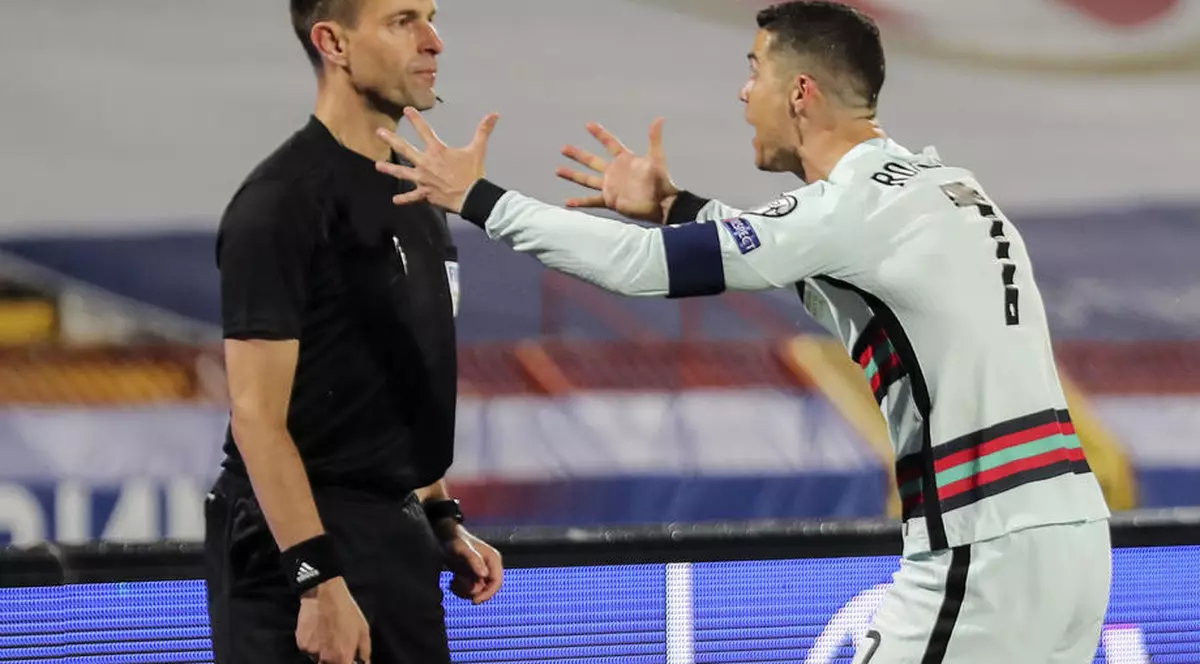 Scandal la Belgrad, la meciul Serbia - Portugalia, din preliminariile CM 2022, după ce golul valabil al lui Cristiano Ronaldo nu a fost acordat