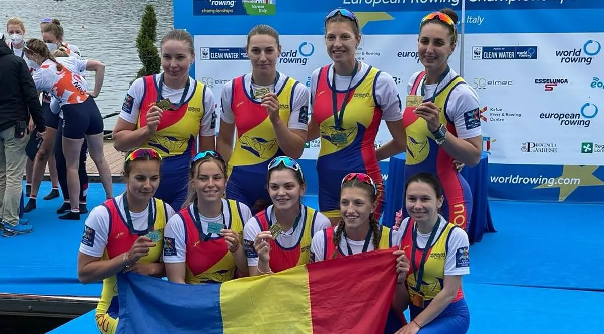 România a cucerit 6 medalii la Campionatele Europene de canotaj din Italia