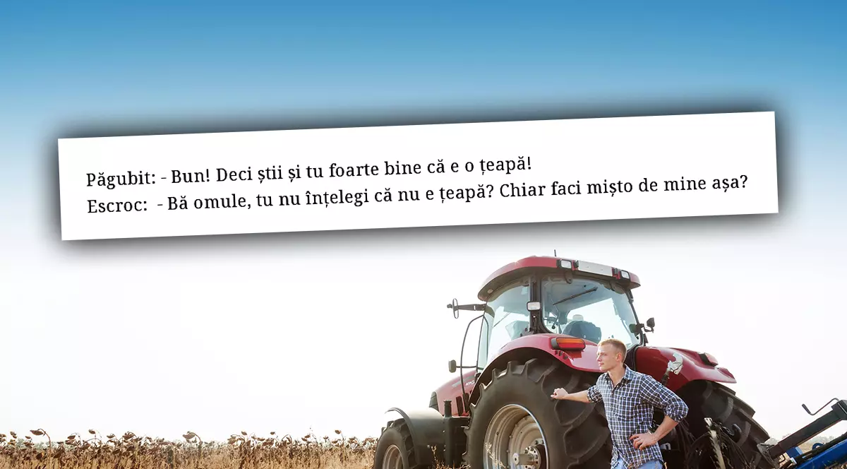 INTERCEPTĂRI | „Te felicit pentru cum m-ai prostit”. Cum au reușit trei escroci să păcălească zeci de fermieri, cu tractoare nemțești pe OLX