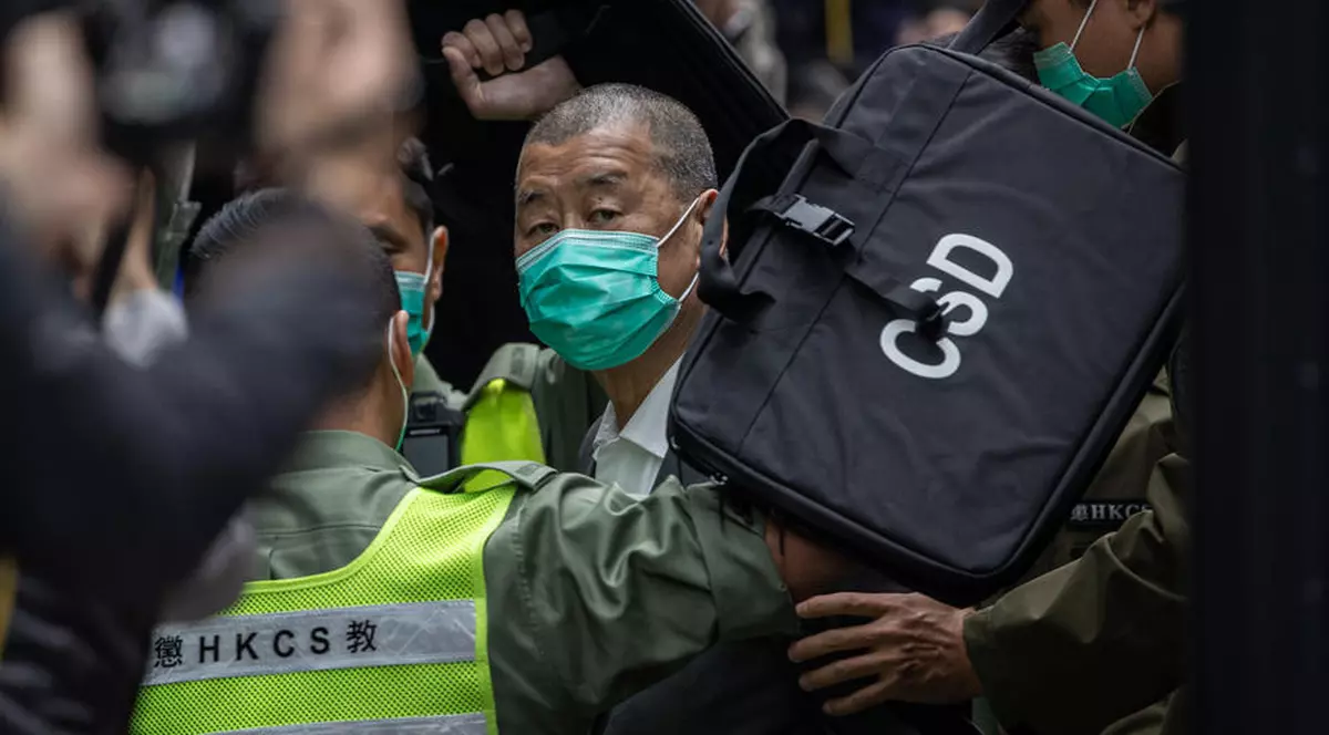 Miliardarul Jimmy Lai, condamnat la 14 luni de închisoare pentru implicare în manifestațiile pro-democrație din Hong Kong