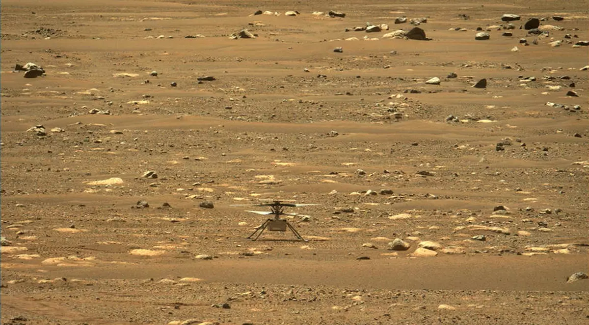 Mini-elicopterul Ingenuity al NASA scrie istorie după efectuarea primului zbor pe Marte