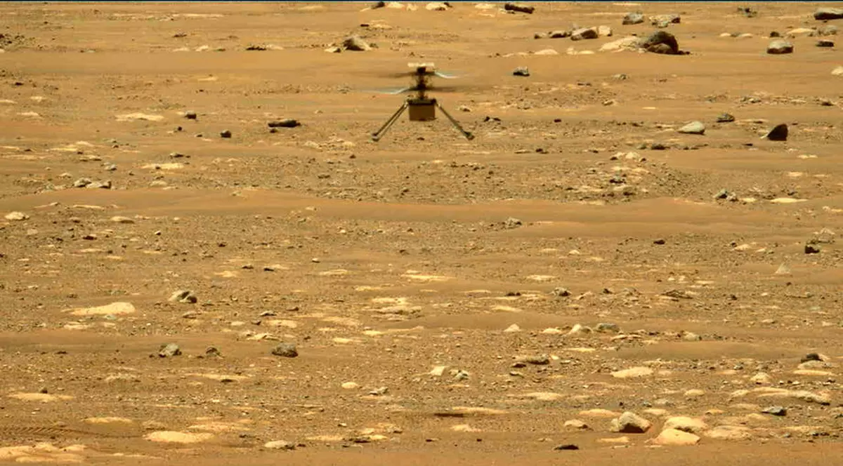 Elicopterul NASA, prima problemă majoră pe Marte