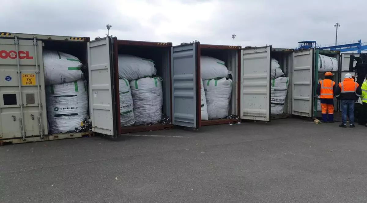 Firma care a importat gunoaiele descoperite la Agigea: „Ne-au fost controlate doar 10 containere. Le vom returna în Germania”