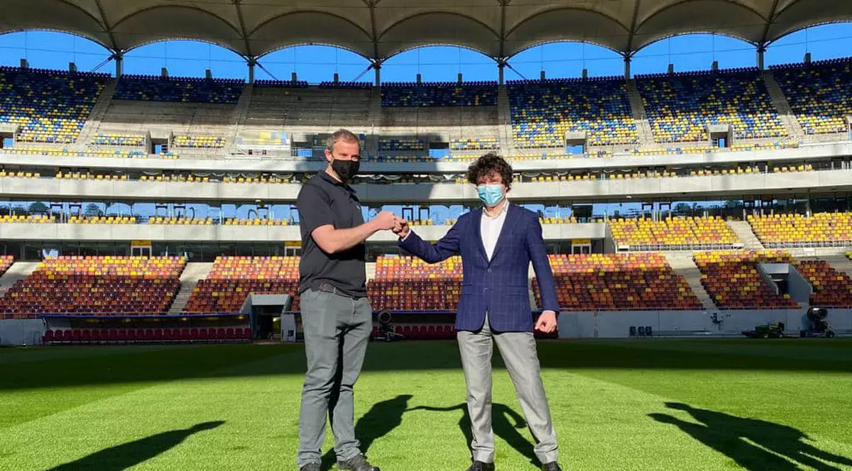 Nicuşor Dan: Avem "verde" şi de la UEFA pentru gazonul de pe Arena Naţională