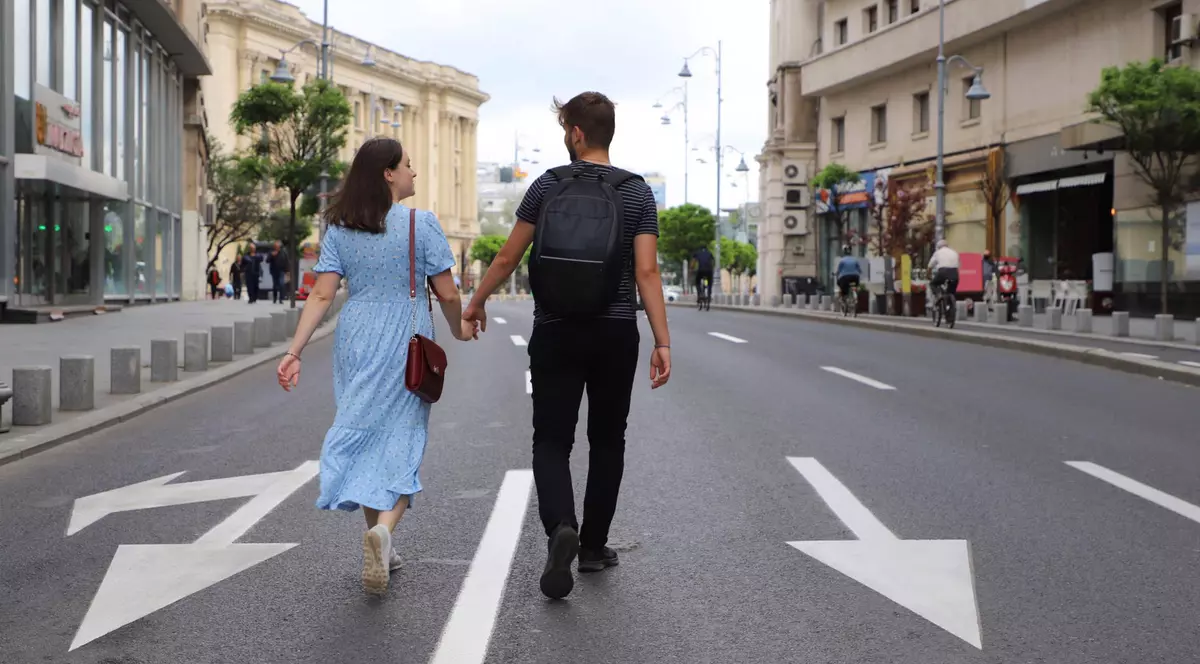 HARTĂ | Străzile din centrul Bucureștiului au devenit pietonale pe timpul weekendului