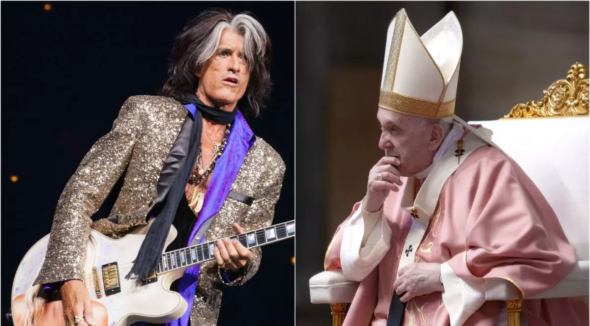 Papa Francisc, alături de chitaristul de la Aerosmith, la conferința pe tema sănătății de la Vatican