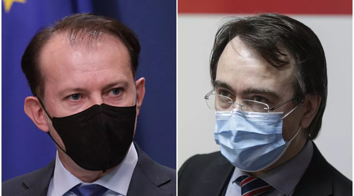 Cîțu îl contrazice pe prefect. Firmele nu pot decide încă dacă angajații vaccinați mai poartă mască în birou