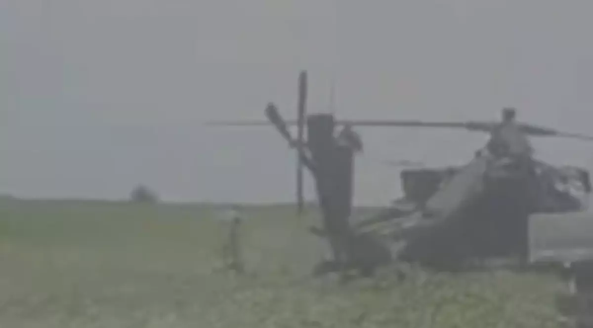 Un elicopter militar american a aterizat forţat pe un câmp din Constanţa