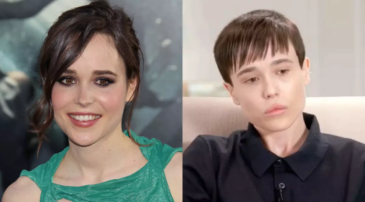 Ellen Page, actrița care a devenit Elliot Page, a pozat la bustul gol la cinci luni de când a anunțat că e transgender