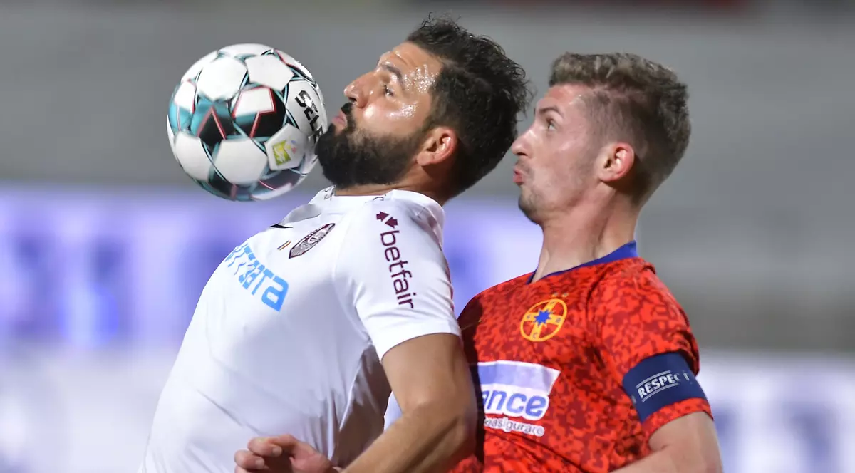 Liga 1, etapa a 5-a din play-off și play-out. CFR Cluj a egalat FCSB în prelungiri