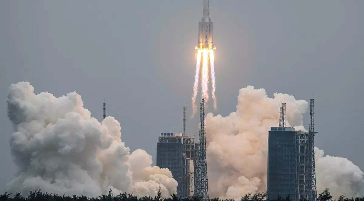 Resturile rachetei din China scăpate de sub control au căzut în Oceanul Indian