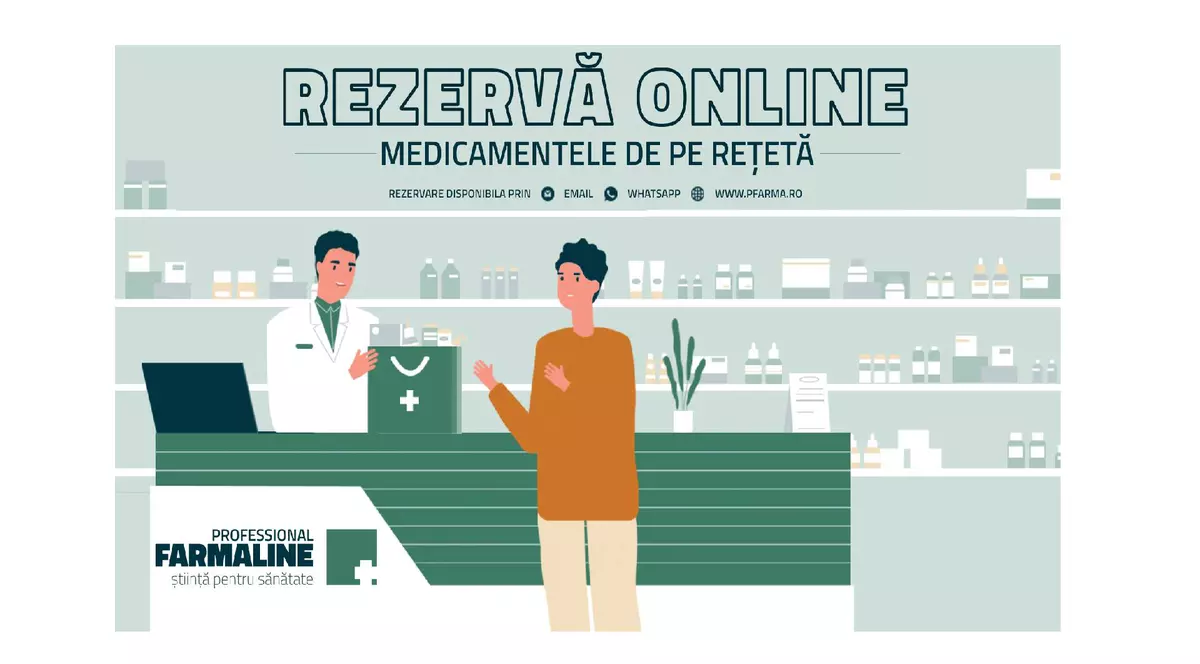 (Publicitate) Pfarma.ro îți pune la dispoziție un serviciu inovator:  rezervarea online a rețetelor de medicamente