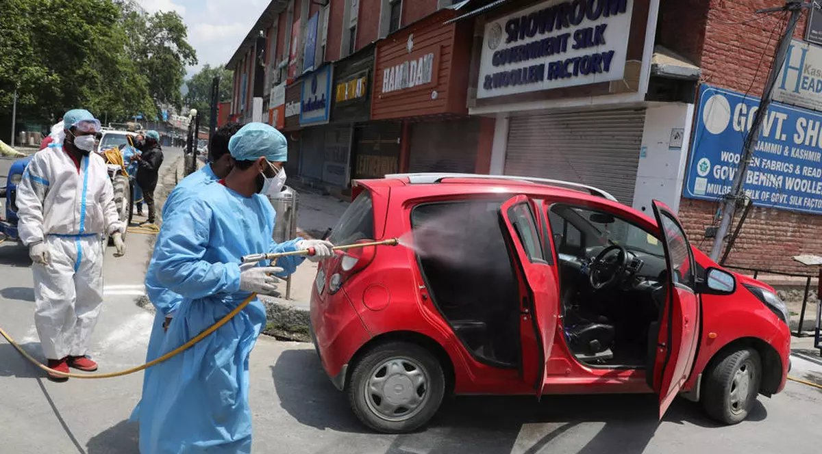 Locul în care una din două persoane testate este pozitivă cu COVID