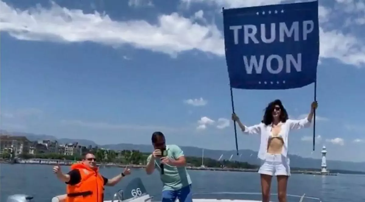 Nepoata lui bin Laden protest la summitul Biden-Putin