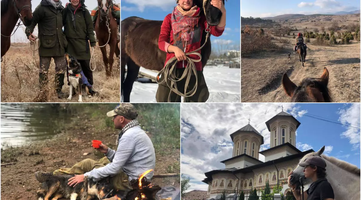 Aventurile celor doi turiști-călăreți care s-au rătăcit în Craiova. „România este o destinație de vis”