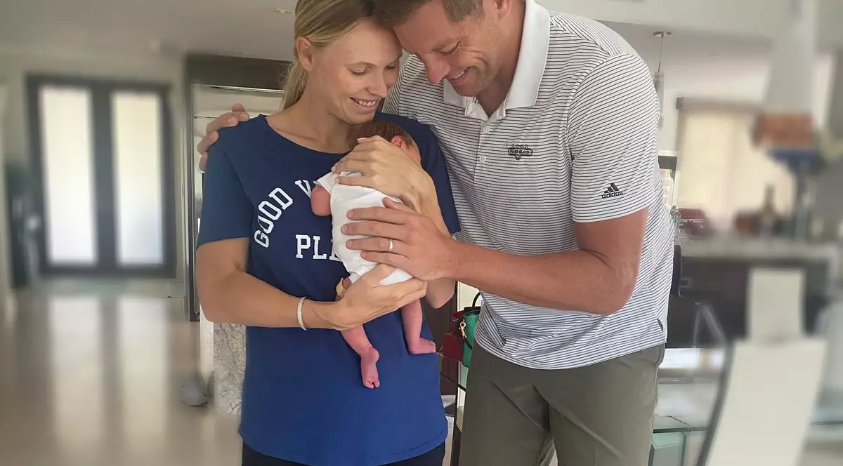 Jucătoarea de tenis Caroline Wozniacki a devenit mamă