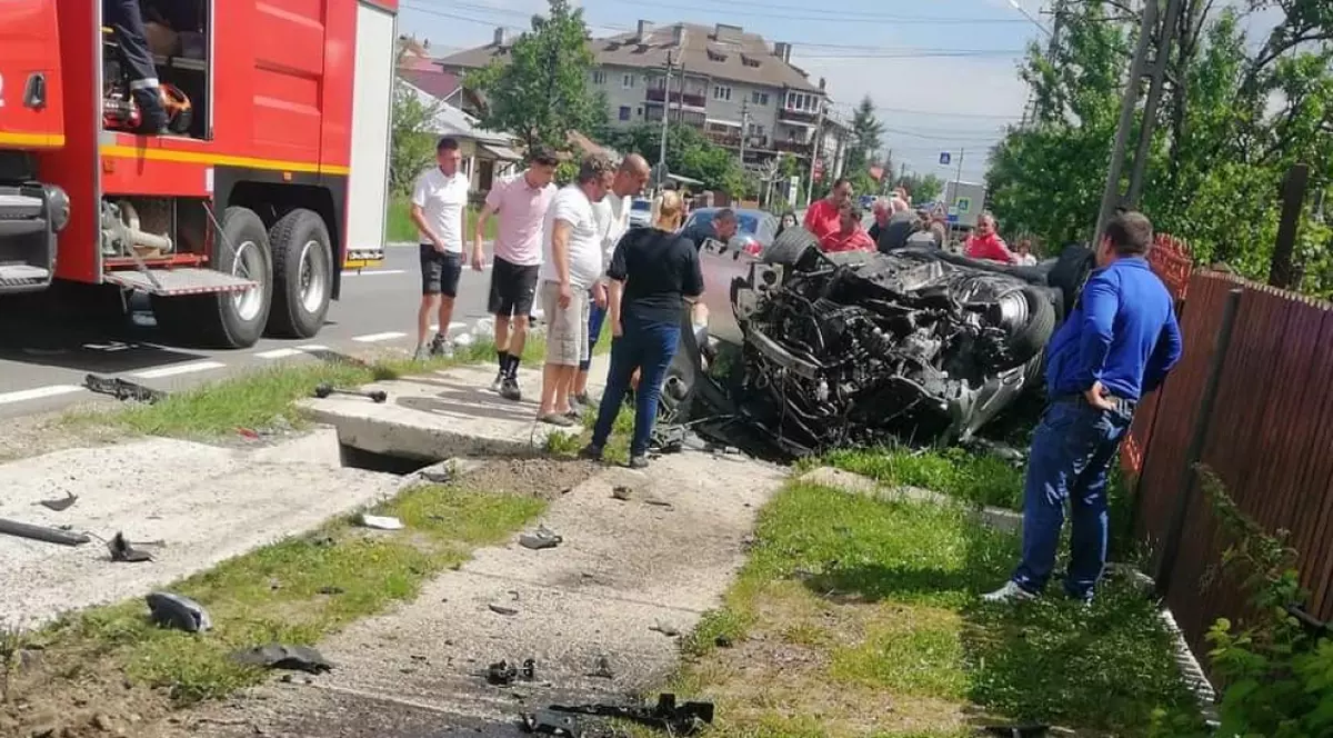 Grav accident pe DN1A la Mâneciu: Un bărbat a decedat, iar o femeie a fost rănită