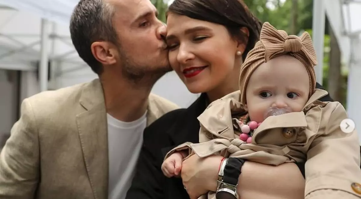 Șerban Copoț și-a botezat fiica în secret. Primele imagini de la eveniment