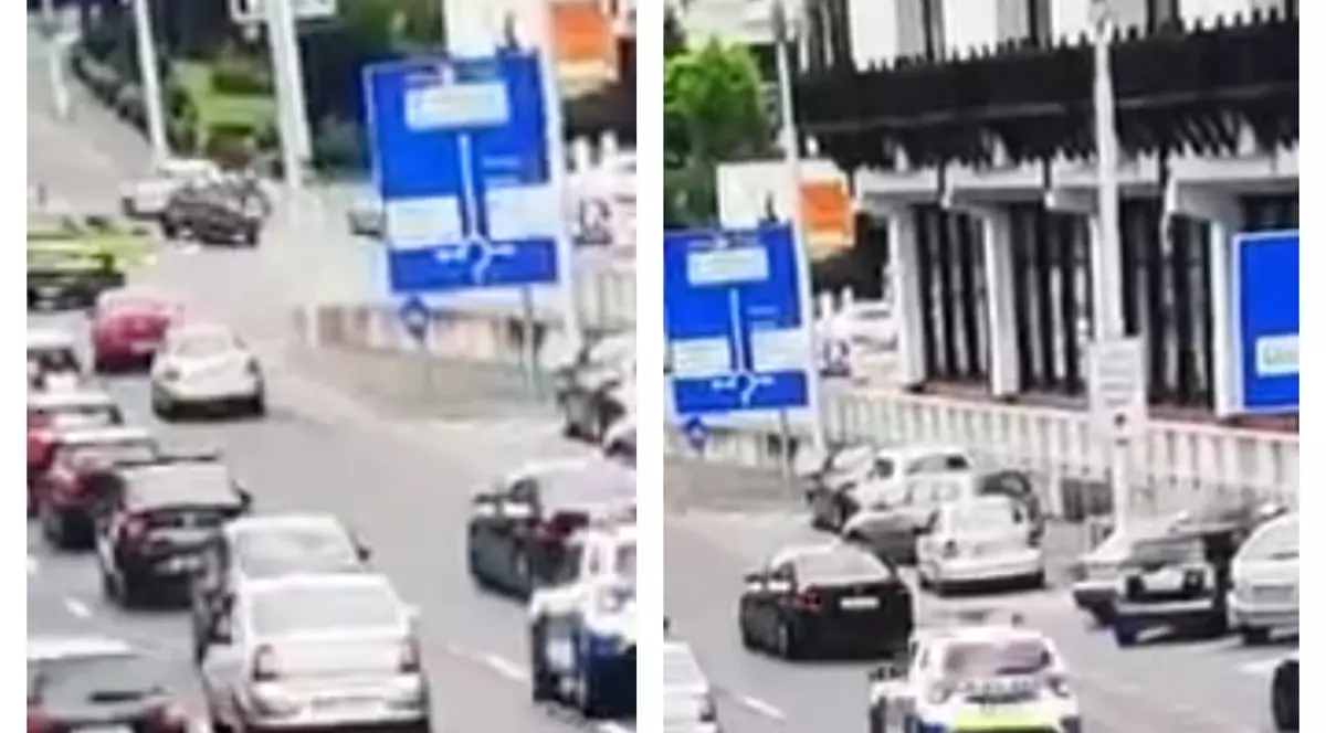 VIDEO | Urmărire ca-n filme la Sibiu. Cum încearcă un șofer de 20 de ani să scape de poliție