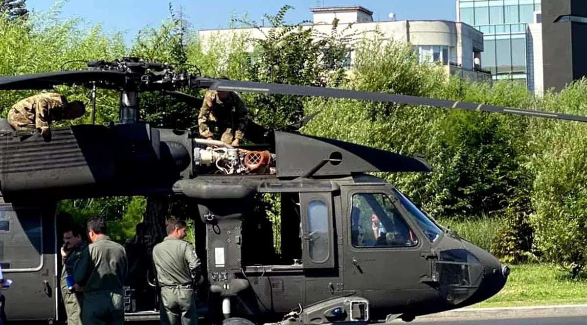 VIDEO „Ai o secundă și jumătate să faci asta! Măiestria și-a spus cuvântul”, spune un expert în elicoptere