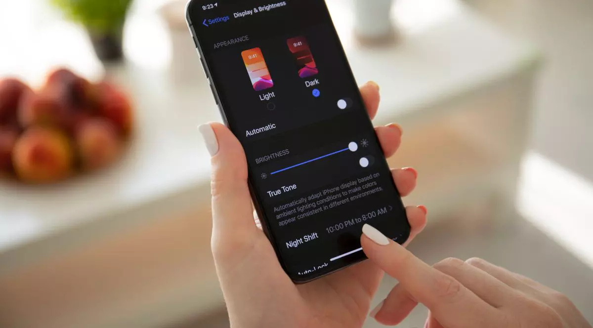 Dark Mode telefon mobil smartphone