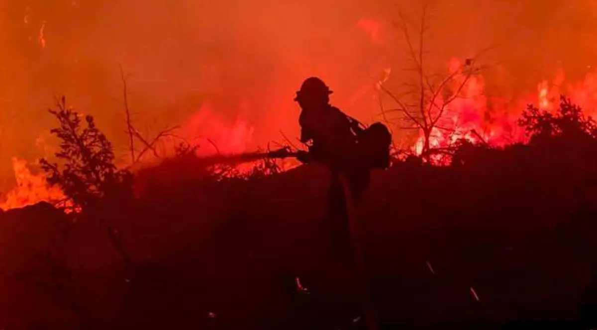 Incendiul uriaș din California creează propriul climat. Cu ce se luptă peste 5.400 de pompieri americani