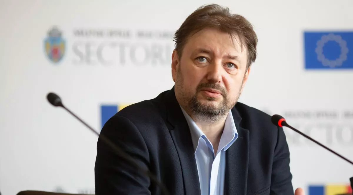 Cristian Pirvulescu participa la conferinta de presa sustinuta de primarul Sectorului 1, Dan Tudorache, luni, 3 februarie 2020. Inquam Photos / Ilona Andrei