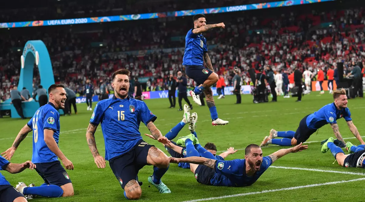 Finala Euro 2020, cea mai mare audiență TV în Marea Britanie, de la funeraliile prințesei Diana