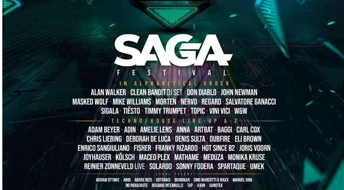 SAGA Music Festival, o serie de experiențe de neuitat