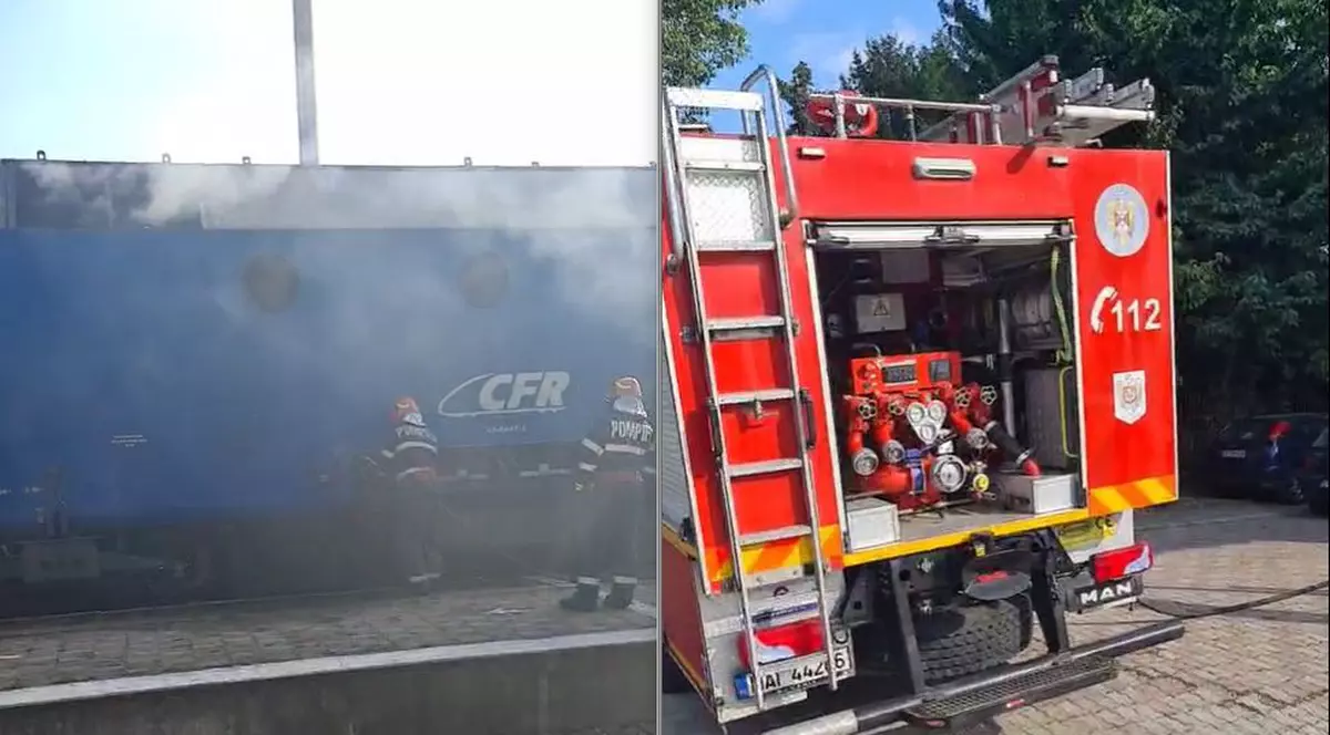 Un băiat din Roman s-a electrocutat, după ce s-a urcat pe un vagon pentru un selfie