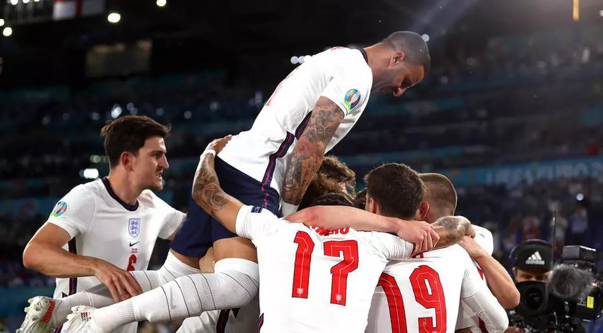 Anglia - Danemarca, a doua semifinală de la Euro 2020. Britanicii au surclasat Ucraina