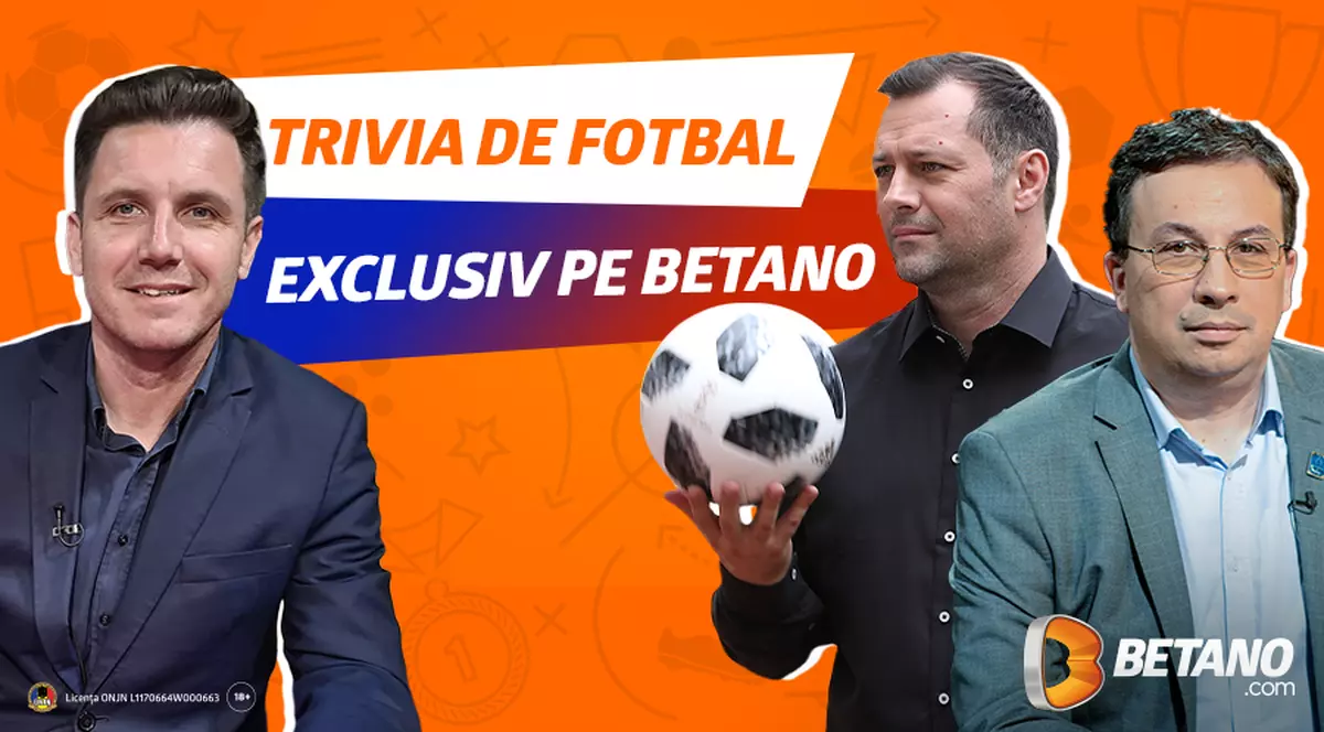 Crezi că știi totul despre fotbal? Vino în Cazinoul Betano, arată-ne ce știi și câștigă premii cu Trivia de Fotbal LIVE!