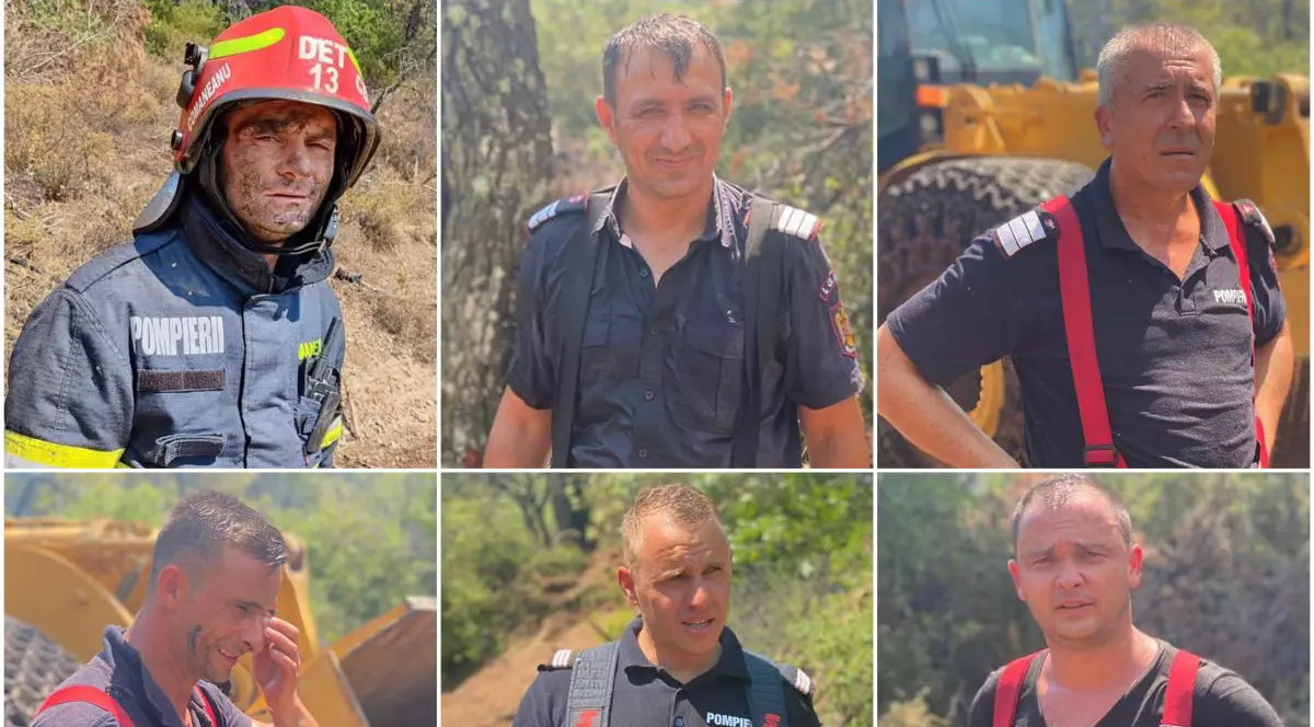 Cine sunt pompierii români trimiși să stingă incendiile din Grecia. „Au plecat să ajute, au plecat să salveze”
